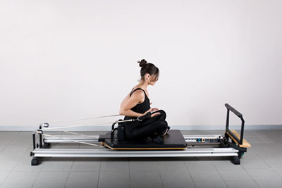 Pilates machine workout