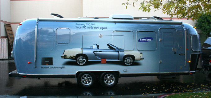 Airstream Samsung Advertisement