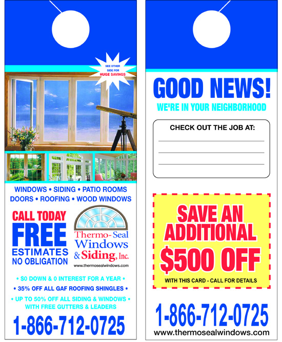 Thermoseal Door Hanger