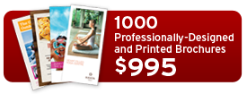 1000 Brochures for $995