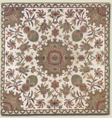 March, 2007 - Embroidered Bedcover