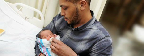 Dad and Baby