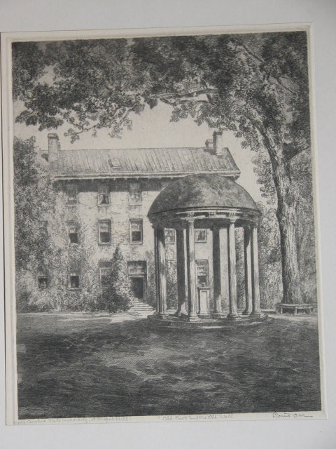 Old East and the Old Well, UNC-Chapel Hill