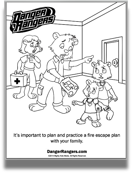 danger kids coloring pages - photo #25