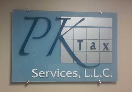 interior acrylic sign
