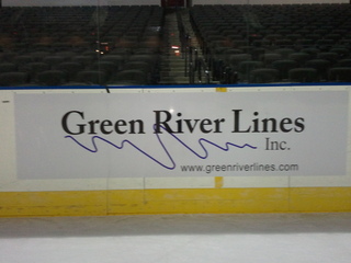 Green River Lines Dasher Board