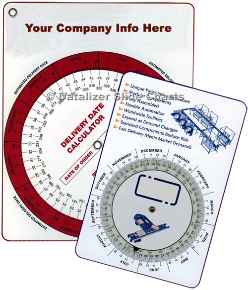 Date Wheel Calculators, Forecasters, Scheduling Wheels by Datalizer