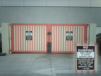 Area signage