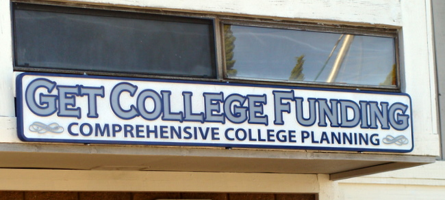 FA15566 - College Funding Wall Sign
