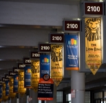 Hanging banners