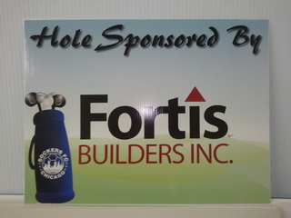 Golf Outing Tee sign