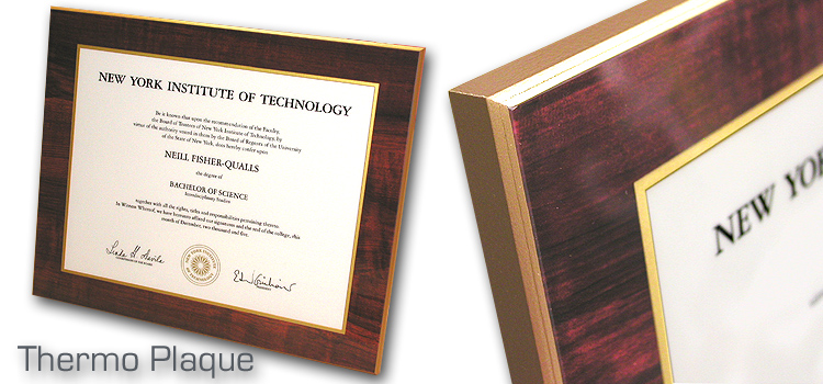 Thermo Plaques
