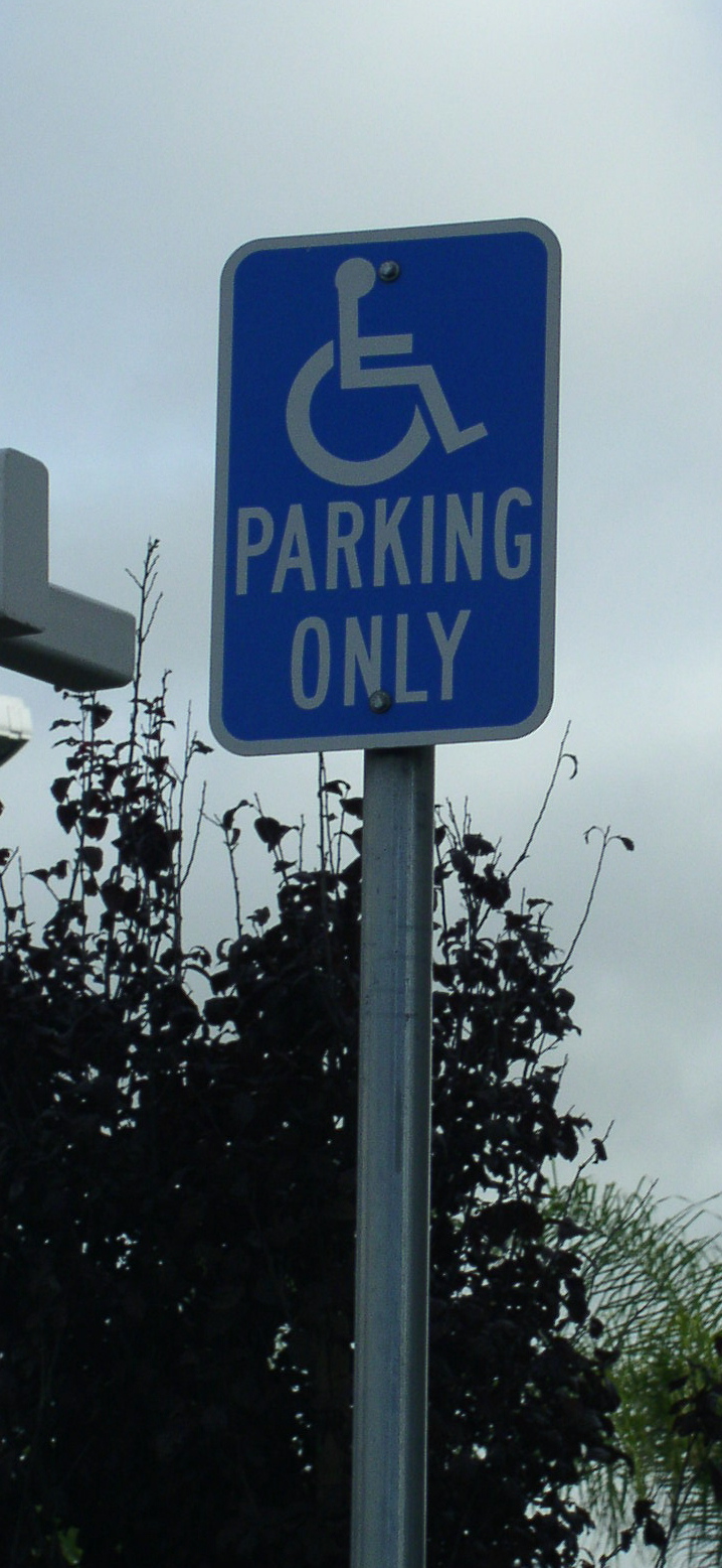 Handicapped Parking Sign