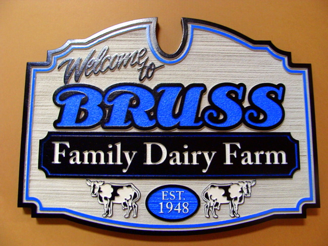 O24032 - Dairy Farm Entrance Sign