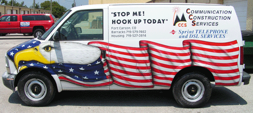 Cable TV Van