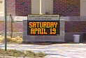 LED Message Center - South Charleston Library
