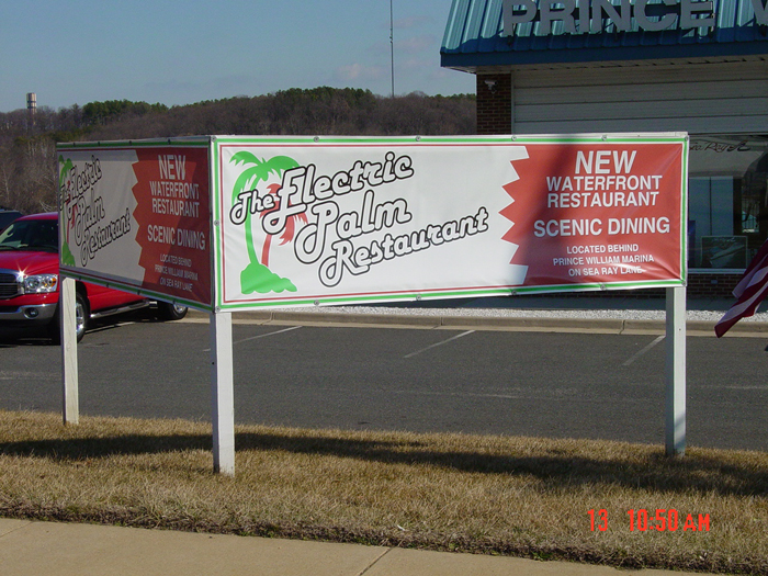 Electric Palm Custom Banner