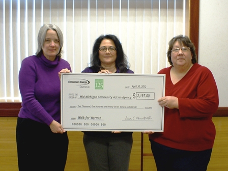 Mid Michigan Community Action & Consumers Energy Partner for Walk for Warmth