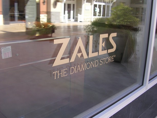 Zales Storefront Windows