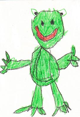 Frog, Gabriel, Age 5, Autism