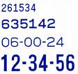 Numbering