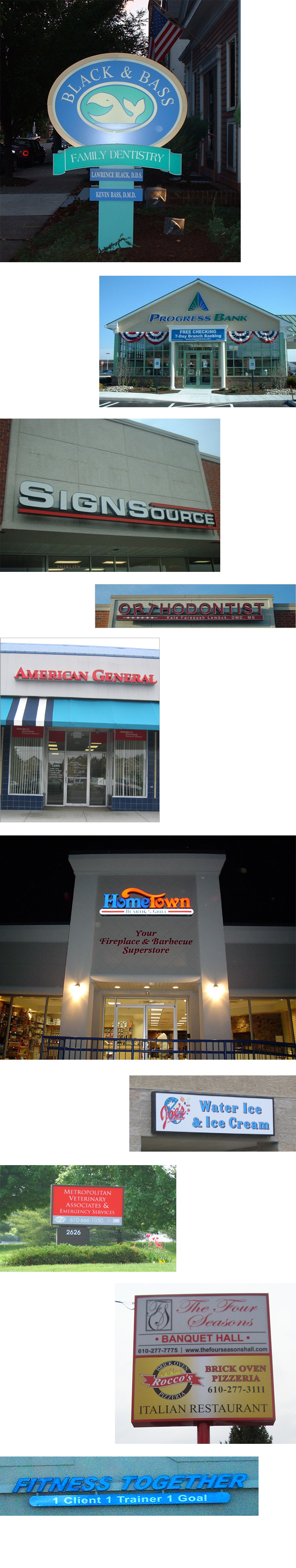 Illuminated Signs & Channel Letters
