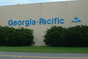 3D Letters - Georgia Pacific2