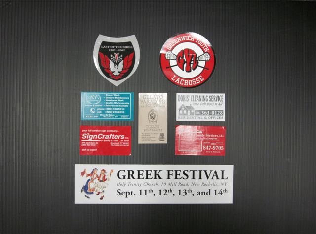 Decals, labels, bumper stickers & other printed products