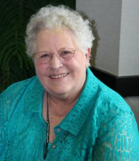 Joan, seniors helping seniors