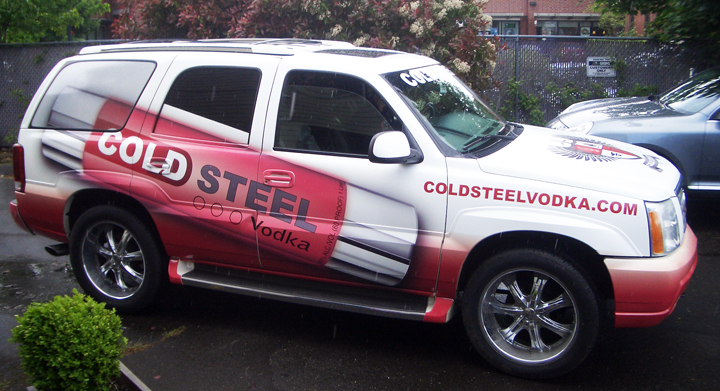 Cold Steel Vodka Escalade Wrap