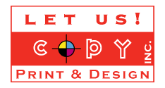 Let Us Copy, Print & Design