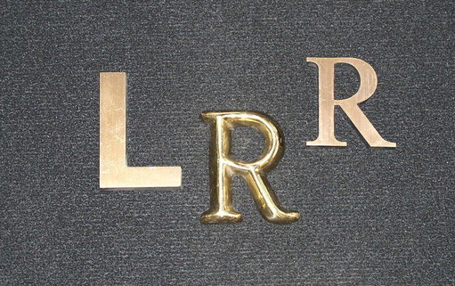 Cast Letters and Logos