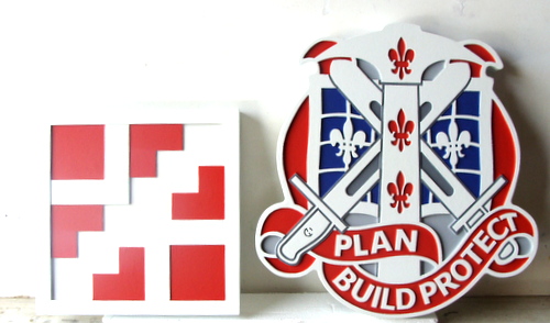 V31787 - 11th Engineer Brigade Unit Crest