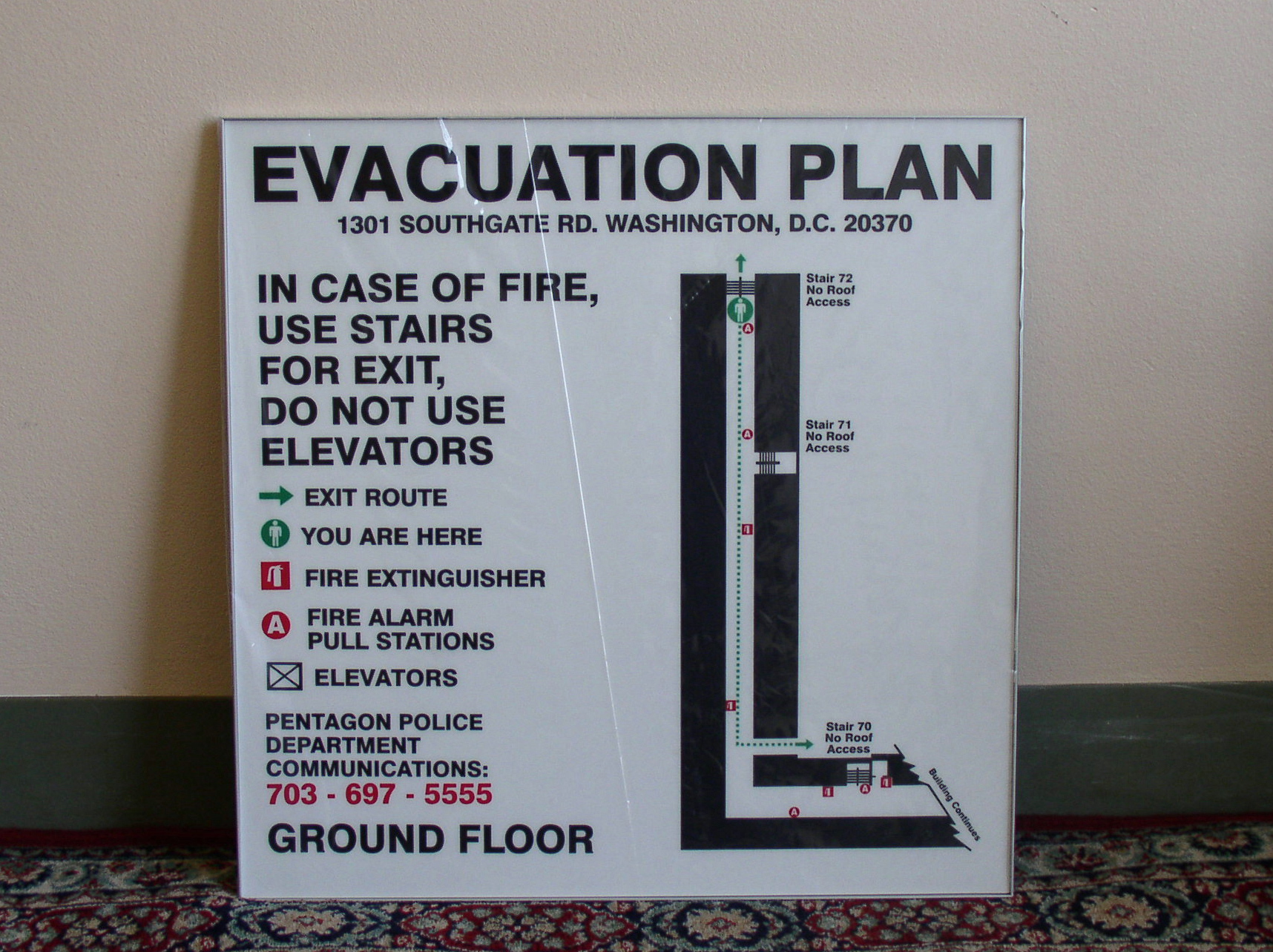 Emergency Evacuation Signs