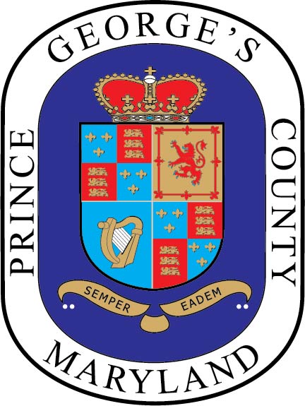 X33378 - Carved Wood Wall Plaque of the Seal of Prince George's County, Maryland