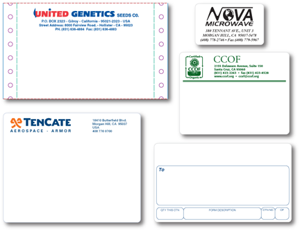 Shipping labels