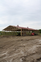 Equine Barn Under Roof