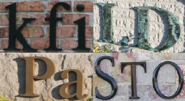 Dimensional Letters