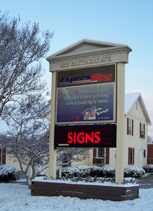Electronic Messaging Signs