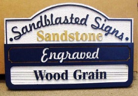 Wood & HDU Sign Catalog