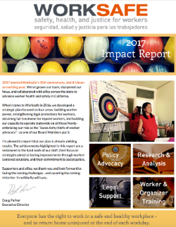 Worksafe Releases 2017 Impact Report