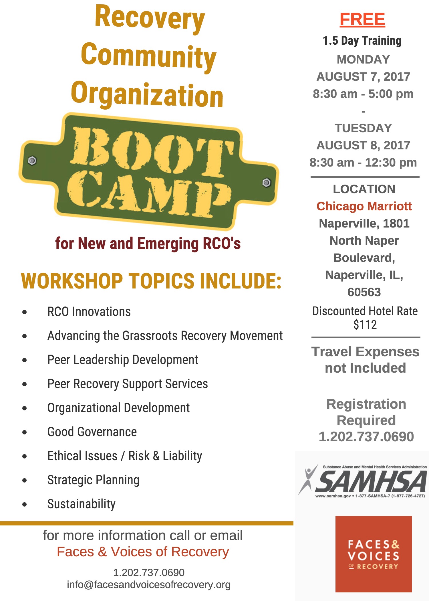 RCO Bootcamp - Chicago- By Invitation Only