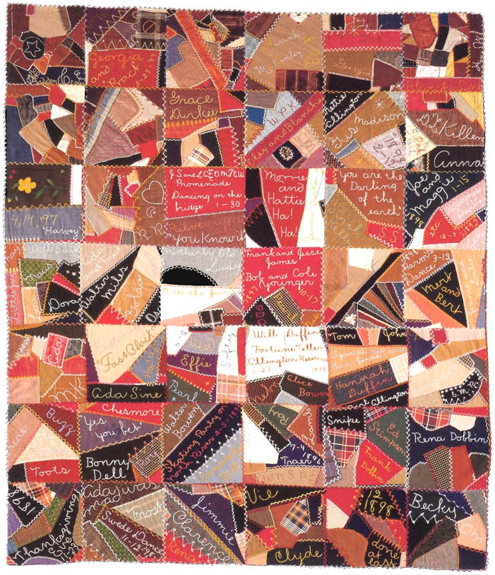 Edith Withers Meyers Crazy Quilt