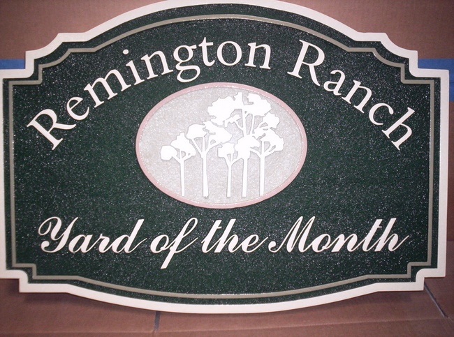 KA20905 - Remington Ranch HOA Yard-of-Month Sign