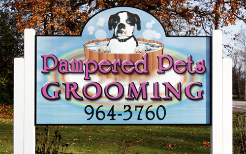 DOUBLE SIDED DIGITALLY PRINTED SIGN