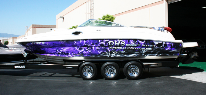 DHS Security Boat
