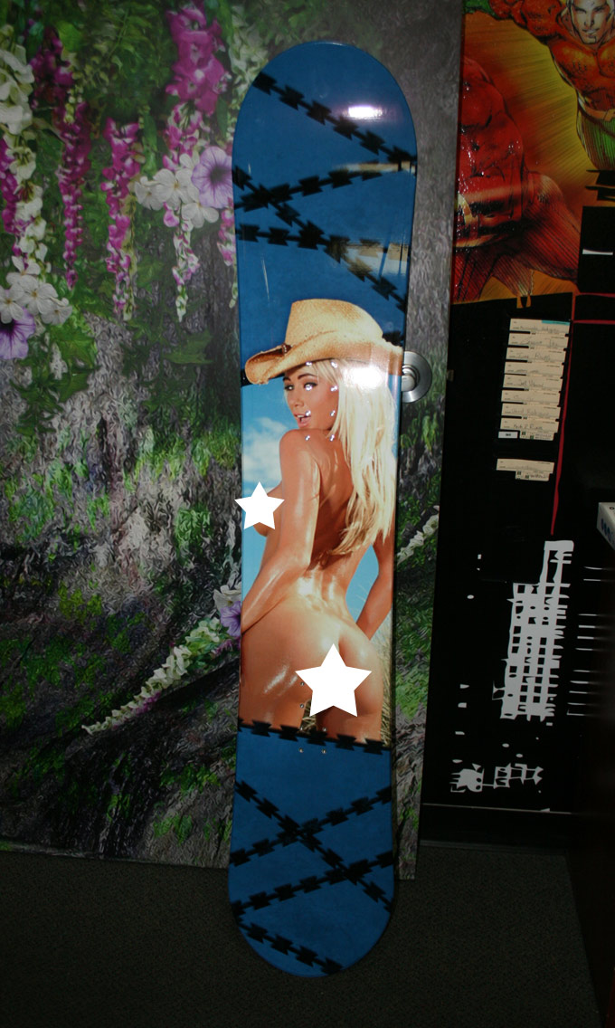 Jason's Snowboard