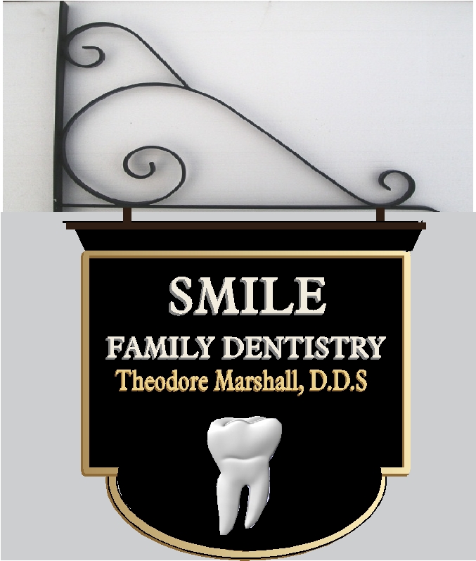 B11306 - Carved 3D HDU Sign