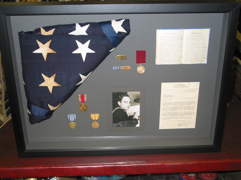 WWII Shadowbox