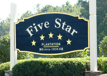 Sandblasted Signs